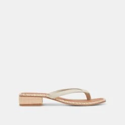 BARTY SANDALS WHITE LEATHER(Barty Sandals White Leather)