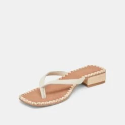BARTY SANDALS WHITE LEATHER(Barty Sandals White Leather) 14 BARTY SANDALS WHITE LEATHER(Barty Sandals White Leather) -Dolce Vita DOLCEVITA SANDALS BARTY WHITELEATHER 08