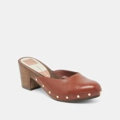 CAMYN HEELS BROWN LEATHER(Camyn Heels Brown Leather) -Dolce Vita DOLCEVITA SANDALS CAMYN BROWNLEATHER 01