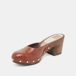 CAMYN HEELS BROWN LEATHER(Camyn Heels Brown Leather) -Dolce Vita DOLCEVITA SANDALS CAMYN BROWNLEATHER 08
