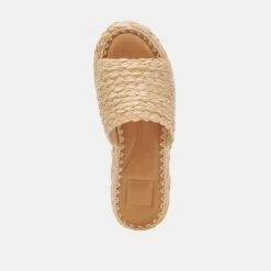CHAVI SANDALS LT NATURAL RAFFIA(Chavi Sandals Lt Natural Raffia) -Dolce Vita DOLCEVITA SANDALS CHAVI LTNATURALRAFFIA 06