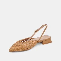 CYNDI FLATS NATURAL WOVEN(Cyndi Flats Natural Woven) -Dolce Vita DOLCEVITA SANDALS CYNDI NATURALWOVEN 08