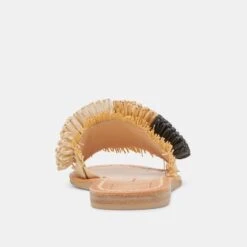 DANELA SANDALS BLACK NATURAL RAFFIA(Danela Sandals Black Natural Raffia) -Dolce Vita DOLCEVITA SANDALS DANELA BLACKNATURALRAFFIA 05