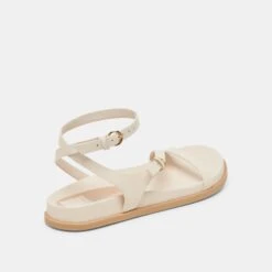 DARLIS SANDALS BONE LEATHER(Darlis Sandals Bone Leather) -Dolce Vita DOLCEVITA SANDALS DARLIS BONELEATHER 03