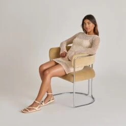 DARLIS SANDALS BONE LEATHER(Darlis Sandals Bone Leather) -Dolce Vita DOLCEVITA SANDALS DARLIS BONELEATHER ONFOOT01