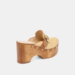 DEBRAH CLOGS LT NATURAL RAFFIA(Debrah Clogs Lt Natural Raffia) 11 DEBRAH CLOGS LT NATURAL RAFFIA(Debrah Clogs Lt Natural Raffia) -Dolce Vita DOLCEVITA SANDALS DEBRAH LTNATRUALRAFFIA 03