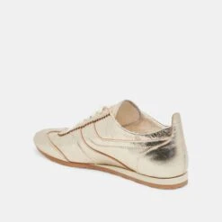 DELANY SNEAKERS LIGHT GOLD CRINKLE PATENT(Delany Sneakers Light Gold Crinkle Patent) 23 DELANY SNEAKERS LIGHT GOLD CRINKLE PATENT(Delany Sneakers Light Gold Crinkle Patent) -Dolce Vita DOLCEVITA SANDALS DELANY LIGHTGOLDCRINKLEPATENT 09