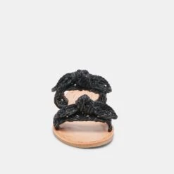 DINAH WIDE SANDALS ONYX RAFFIA(Dinah Wide Sandals Onyx Raffia) -Dolce Vita DOLCEVITA SANDALS DINAH ONYXRAFFIA 04 9390e158 1c85 4e7e 99de 65578c9de991