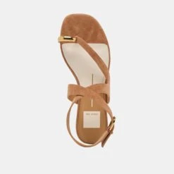 EARLA SANDALS BROWN SUEDE(Earla Sandals Brown Suede) 16 EARLA SANDALS BROWN SUEDE(Earla Sandals Brown Suede) -Dolce Vita DOLCEVITA SANDALS EARLA BROWNSUEDE 06