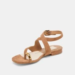 EARLA SANDALS BROWN SUEDE(Earla Sandals Brown Suede) 12 EARLA SANDALS BROWN SUEDE(Earla Sandals Brown Suede) -Dolce Vita DOLCEVITA SANDALS EARLA BROWNSUEDE 08