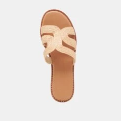 EMON SANDALS LT NATURAL RAFFIA(Emon Sandals Lt Natural Raffia) 20 EMON SANDALS LT NATURAL RAFFIA(Emon Sandals Lt Natural Raffia) -Dolce Vita DOLCEVITA SANDALS EMON LTNATURALRAFFIA 06