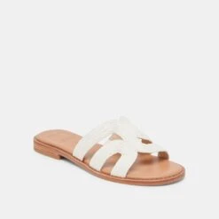 EMON SANDALS WHITE RAFFIA(Emon Sandals White Raffia) -Dolce Vita DOLCEVITA SANDALS EMON WHITERAFFIA 01