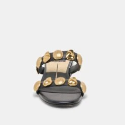 FARROW SANDALS BLACK LEATHER(Farrow Sandals Black Leather) -Dolce Vita DOLCEVITA SANDALS FARROW BLACKLEATHER 04