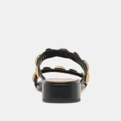 FARROW SANDALS BLACK LEATHER(Farrow Sandals Black Leather) -Dolce Vita DOLCEVITA SANDALS FARROW BLACKLEATHER 05