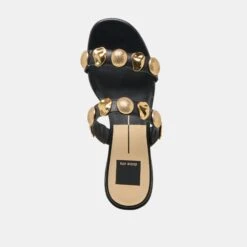 FARROW SANDALS BLACK LEATHER(Farrow Sandals Black Leather) -Dolce Vita DOLCEVITA SANDALS FARROW BLACKLEATHER 06