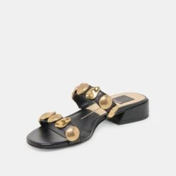 FARROW SANDALS BLACK LEATHER(Farrow Sandals Black Leather) -Dolce Vita DOLCEVITA SANDALS FARROW BLACKLEATHER 08