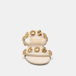 FARROW SANDALS CREME LEATHER(Farrow Sandals Creme Leather) -Dolce Vita DOLCEVITA SANDALS FARROW CREMELEATHER 04