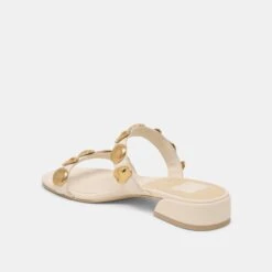 FARROW SANDALS CREME LEATHER(Farrow Sandals Creme Leather) -Dolce Vita DOLCEVITA SANDALS FARROW CREMELEATHER 09