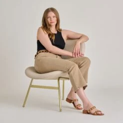 FARROW SANDALS SADDLE LEATHER(Farrow Sandals Saddle Leather) -Dolce Vita DOLCEVITA SANDALS FARROW SADDLELEATHER ONFOOT 01