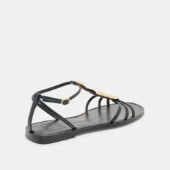 FAUN SANDALS BLACK LEATHER(Faun Sandals Black Leather) -Dolce Vita DOLCEVITA SANDALS FAUN BLACKLEATHER 03