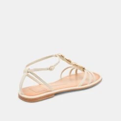 FAUN SANDALS OFF WHITE LEATHER(Faun Sandals Off White Leather) -Dolce Vita DOLCEVITA SANDALS FAUN OFFWHITELEATHER 03