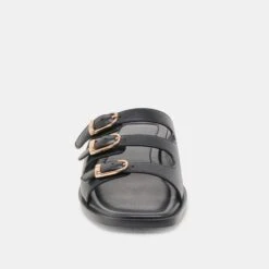 FIN SANDALS BLACK LEATHER(Fin Sandals Black Leather) -Dolce Vita DOLCEVITA SANDALS FIN BLACKLEATHER 04