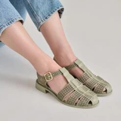 HOLIS 3D SANDALS LT SAGE(3d Holis Sandals Lt Sage) -Dolce Vita DOLCEVITA SANDALS HILOS.3D 3DWOVENSAGE ONFOOT 03