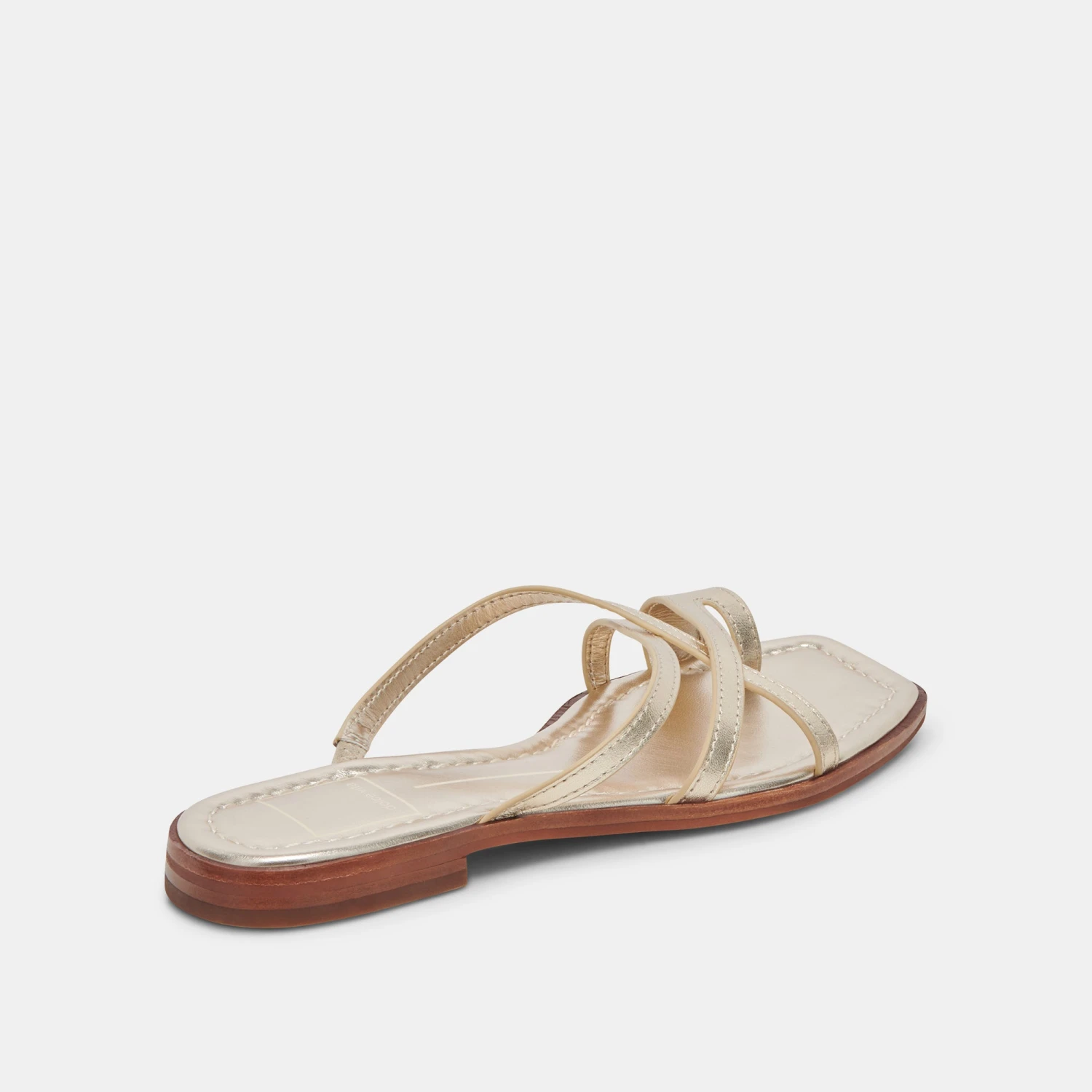 INDIGO SANDALS GOLD DISTRESSED LEATHER(Indigo Sandals Gold Distressed Leather) 3 INDIGO SANDALS GOLD DISTRESSED LEATHER(Indigo Sandals Gold Distressed Leather) - Image 3