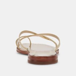 INDIGO SANDALS GOLD DISTRESSED LEATHER(Indigo Sandals Gold Distressed Leather) 15 INDIGO SANDALS GOLD DISTRESSED LEATHER(Indigo Sandals Gold Distressed Leather) -Dolce Vita DOLCEVITA SANDALS INDIGO GOLDMETALLICLEATHER 05