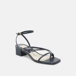 KARLOS SANDALS BLACK LEATHER(Karlos Sandals Black Leather) -Dolce Vita DOLCEVITA SANDALS KARLOS BLACKLEATHER 01