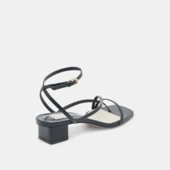 KARLOS SANDALS BLACK LEATHER(Karlos Sandals Black Leather) -Dolce Vita DOLCEVITA SANDALS KARLOS BLACKLEATHER 03