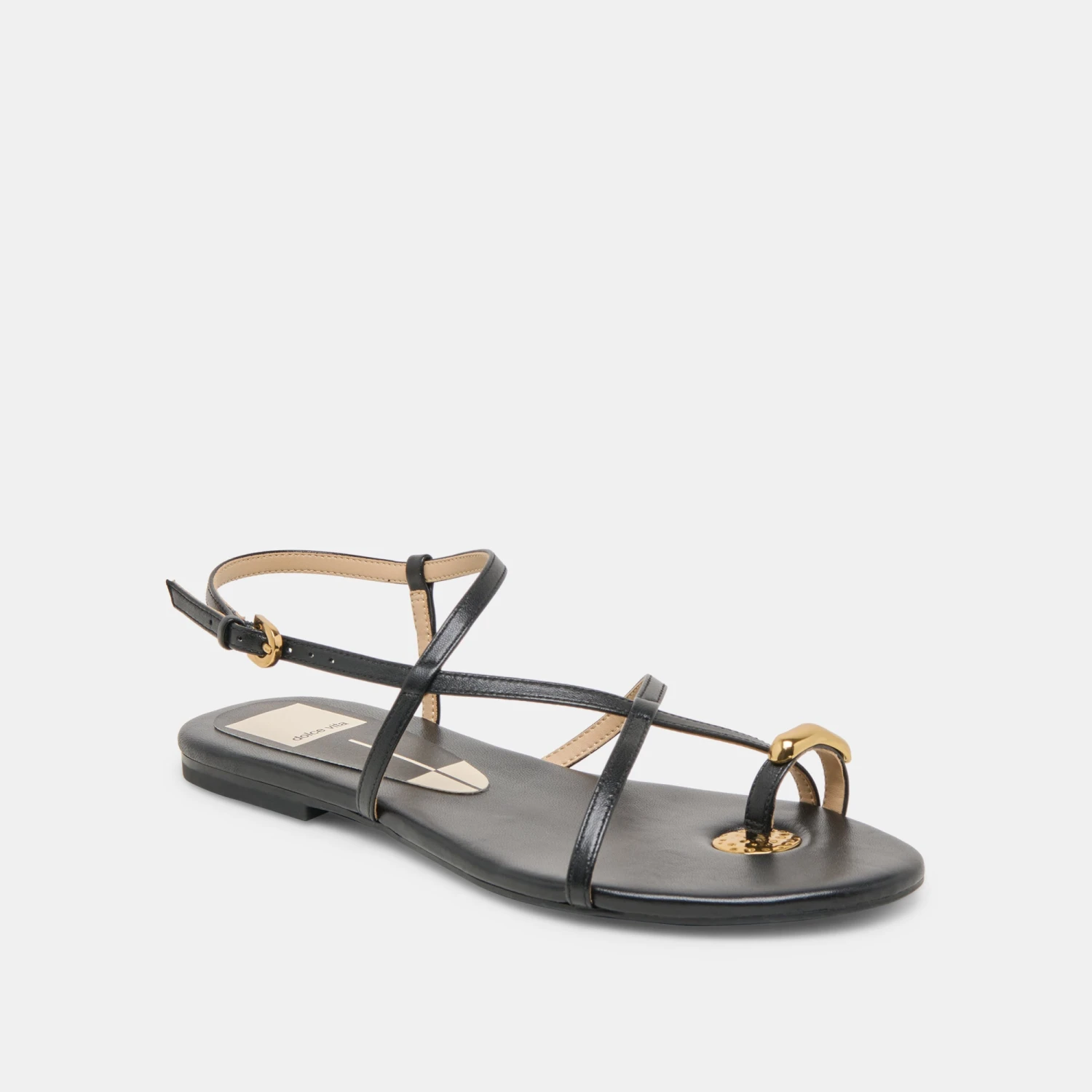 KESHA SANDALS BLACK LEATHER(Kesha Sandals Black Leather) 2 KESHA SANDALS BLACK LEATHER(Kesha Sandals Black Leather) - Image 2