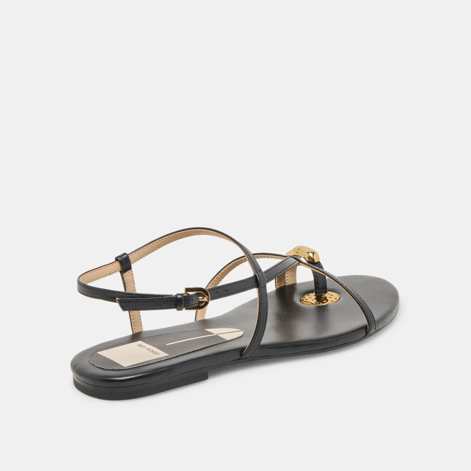 KESHA SANDALS BLACK LEATHER(Kesha Sandals Black Leather) 3 KESHA SANDALS BLACK LEATHER(Kesha Sandals Black Leather) - Image 3