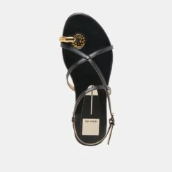 KESHA SANDALS BLACK LEATHER(Kesha Sandals Black Leather) 16 KESHA SANDALS BLACK LEATHER(Kesha Sandals Black Leather) -Dolce Vita DOLCEVITA SANDALS KESHA BLACKLEATHER 06