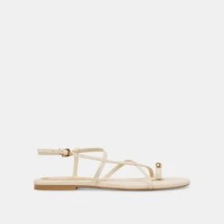 KESHA SANDALS BONE LEATHER(Kesha Sandals Bone Leather)
