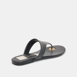KITTLE SANDALS BLACK LEATHER(Kittle Sandals Black Leather) -Dolce Vita DOLCEVITA SANDALS KITTLE BLACKLEATHER 03
