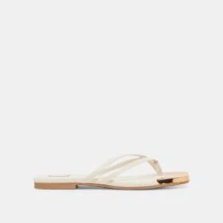LAGUNA SANDALS OFF WHITE LEATHER(Laguna Sandals Off White Leather)