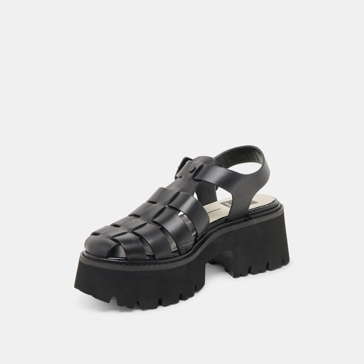 LASLY TONAL SANDALS BLACK LEATHER(Lasly Tonal Sandals Black Leather) 5 LASLY TONAL SANDALS BLACK LEATHER(Lasly Tonal Sandals Black Leather) - Image 5