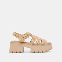 LATICE SANDALS LT NATURAL KNIT(Latice Sandals Lt Natural Knit)