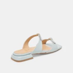 LAVERN SANDALS ICE BLUE CRINKLE PATENT(Lavern Sandals Ice Blue Crinkle Patent) -Dolce Vita DOLCEVITA SANDALS LAVERN LIGHTBLUELEATHER 03