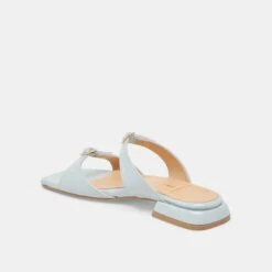 LAVERN SANDALS ICE BLUE CRINKLE PATENT(Lavern Sandals Ice Blue Crinkle Patent) -Dolce Vita DOLCEVITA SANDALS LAVERN LIGHTBLUELEATHER 09