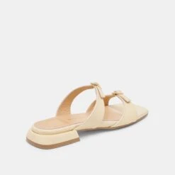 LAVERN SANDALS LIGHT YELLOW CRINKLE PATENT(Lavern Sandals Light Yellow Crinkle Patent) -Dolce Vita DOLCEVITA SANDALS LAVERN LIGHTYELLOWLEATHER 03