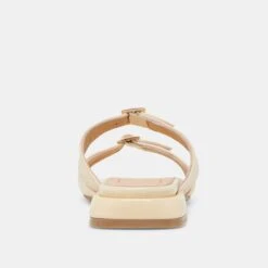 LAVERN SANDALS LIGHT YELLOW CRINKLE PATENT(Lavern Sandals Light Yellow Crinkle Patent) -Dolce Vita DOLCEVITA SANDALS LAVERN LIGHTYELLOWLEATHER 05