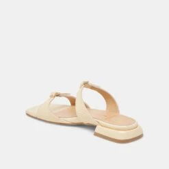 LAVERN SANDALS LIGHT YELLOW CRINKLE PATENT(Lavern Sandals Light Yellow Crinkle Patent) -Dolce Vita DOLCEVITA SANDALS LAVERN LIGHTYELLOWLEATHER 09