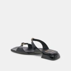 LAVERN SANDALS MIDNIGHT CRINKLE PATENT(Lavern Sandals Midnight Crinkle Patent) -Dolce Vita DOLCEVITA SANDALS LAVERN MIDNIGHTCRINKLEPATENT 09