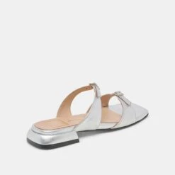 LAVERN SANDALS SILVER METALLIC LEATHER(Lavern Sandals Silver Metallic Leather) -Dolce Vita DOLCEVITA SANDALS LAVERN SILVERMETALLICLEATHER 03