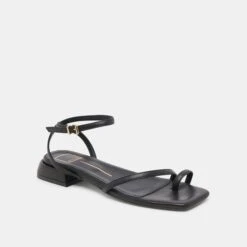 LEXI SANDALS BLACK LEATHER(Lexi Sandals Black Leather) -Dolce Vita DOLCEVITA SANDALS LEXI BLACKLEATHER 01