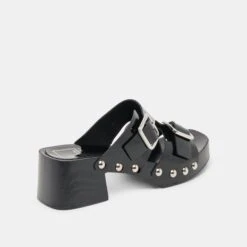 MELODY HEELS BLACK LEATHER(Melody Heels Black Leather) -Dolce Vita DOLCEVITA SANDALS MELODY BLACKLEATHER 03