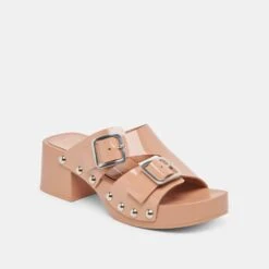 MELODY HEELS TAN LEATHER(Melody Heels Tan Leather) -Dolce Vita DOLCEVITA SANDALS MELODY TANLEATHER 01