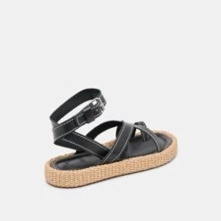 ROXIE SANDALS BLACK LEATHER(Roxie Sandals Black Leather) -Dolce Vita DOLCEVITA SANDALS ROXIE BLACKLEATHER 03